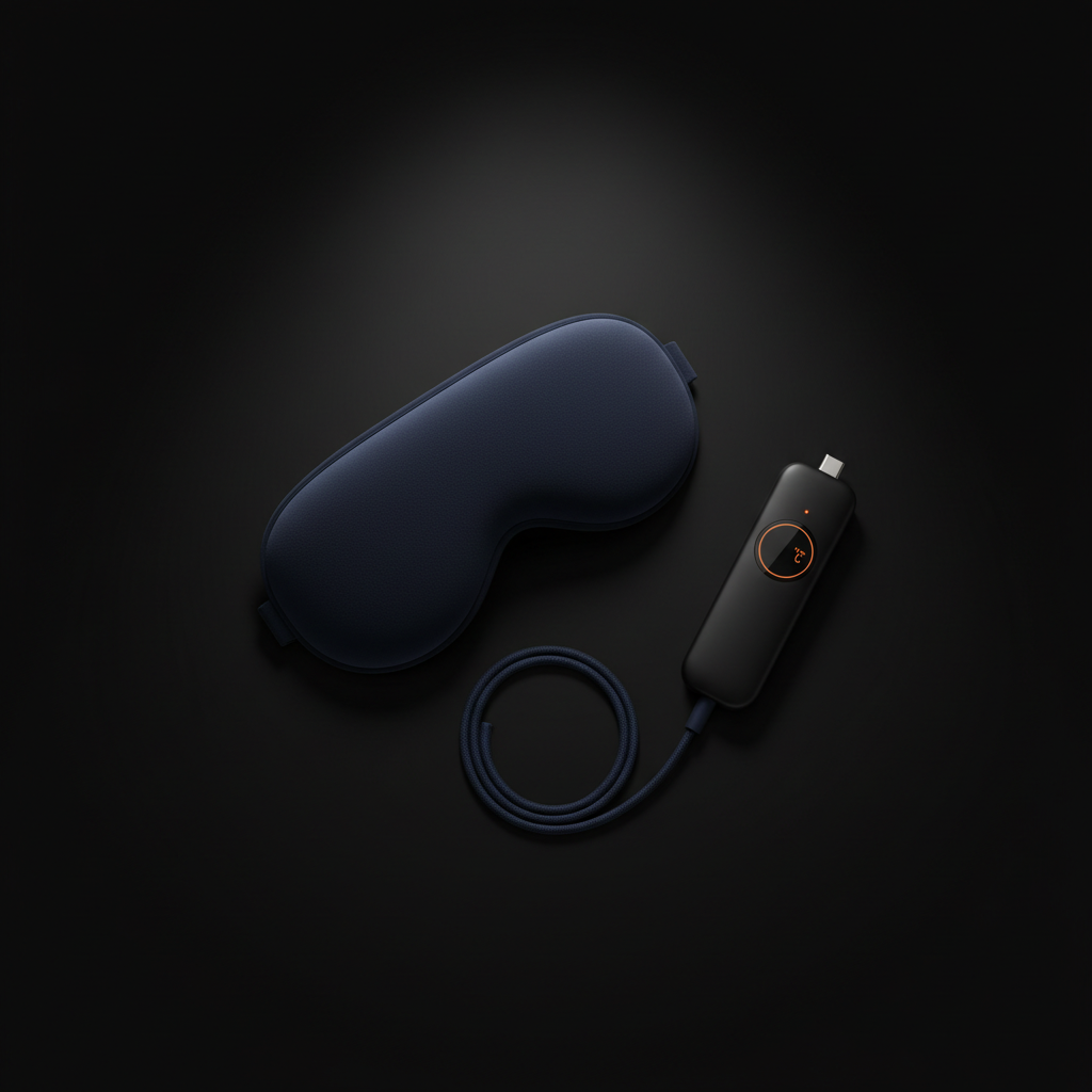 Urban Flex Heated Eye Mask — USB Warming & Vibration Therapy