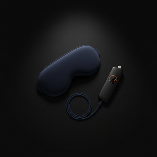 Urban Flex Heated Eye Mask — USB Warming & Vibration Therapy